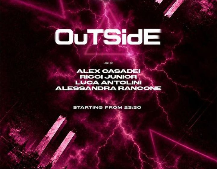 Outside Opening Party BoMa QRoom
