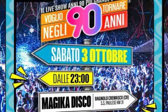 Voglio Tornare negli anni 90 | Magika disco club