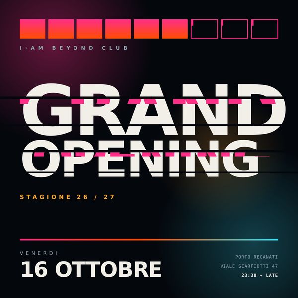 Grand Opening | I AM