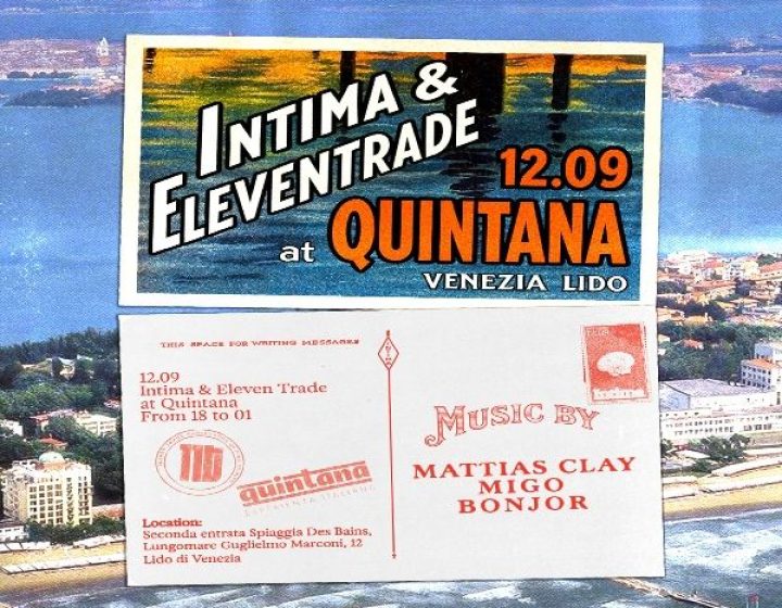 Intima X Eleven Trade THE REEF