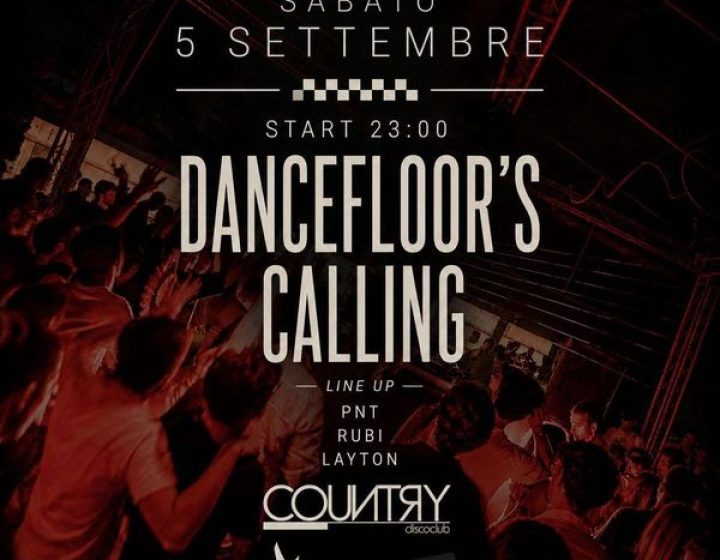 Dancefloor's Calling   Country DiscoClub