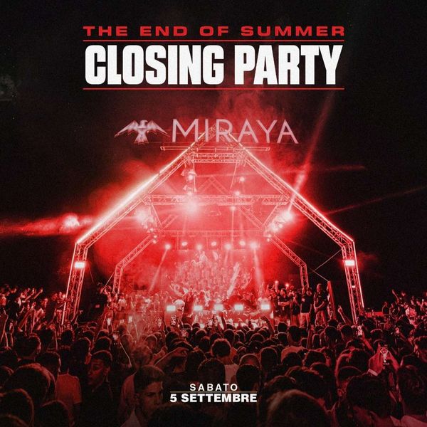 Closing party - DON JOE | Miraya Experience