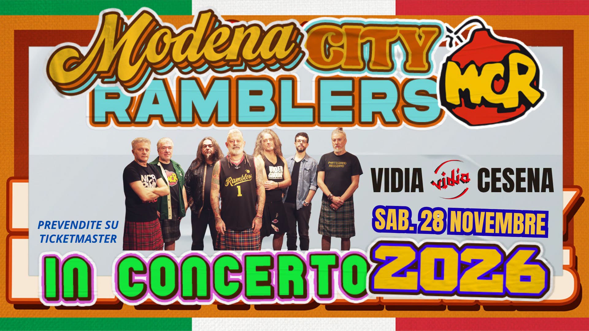Modena City Ramblers • live al Vidia Cesena | Vidia Club