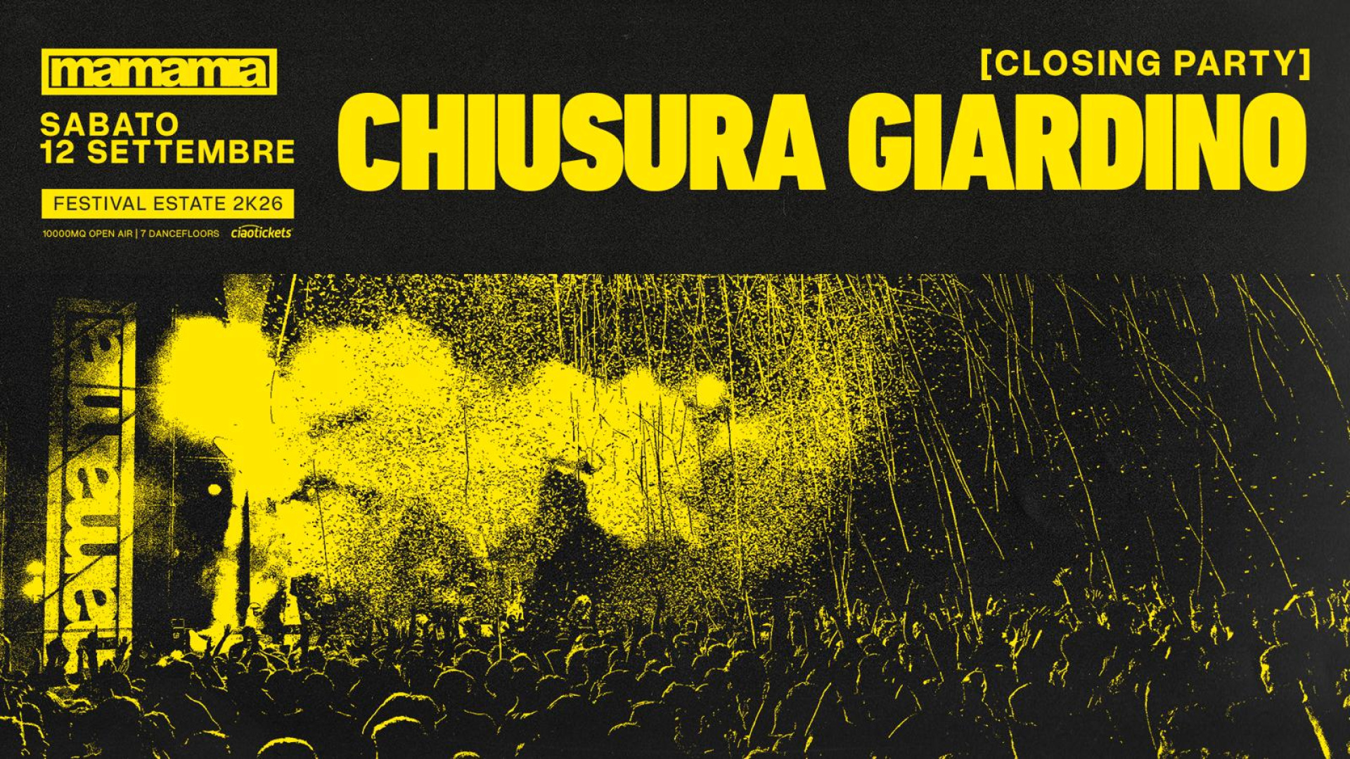 CHIUSURA GIARDINO 2K26 | Mamamia