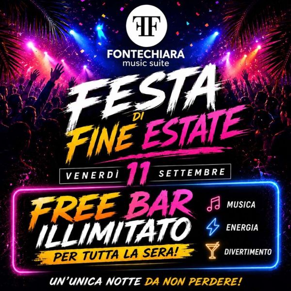 Festa di fine estate | Fonte Chiara Music Suite