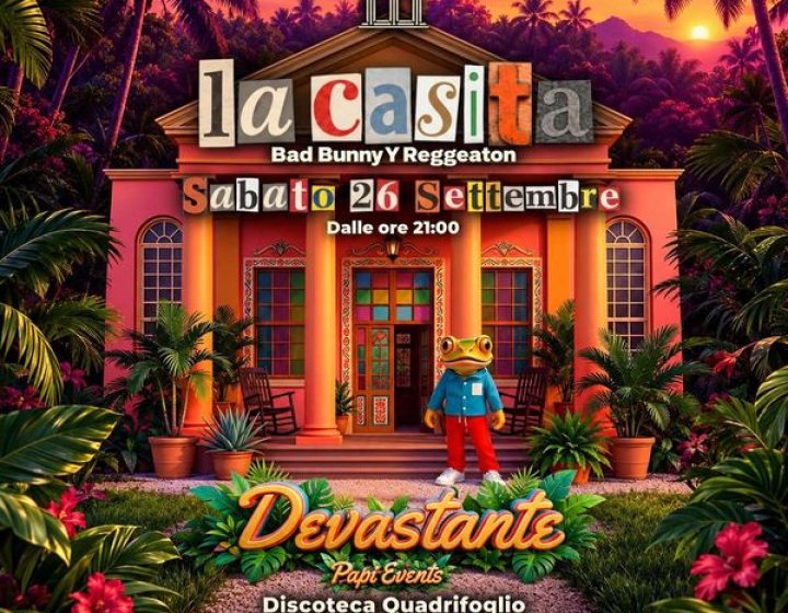 La Casita... Students Party QUADRIFOGLIO