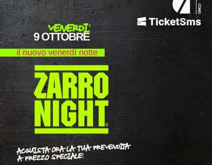 Zarro Night - Como Albert Club