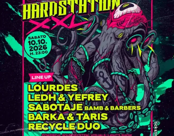 HARDSTATION XXL Aftershow Tattoo Convention Opera Music Forum fiera di Cagliari
