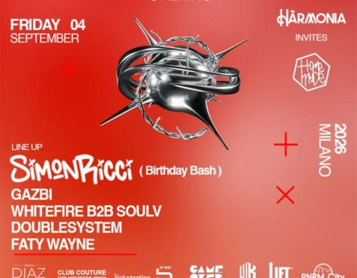 Harmonia invites Homemade Winter Season Opening Party   Spazio Diaz