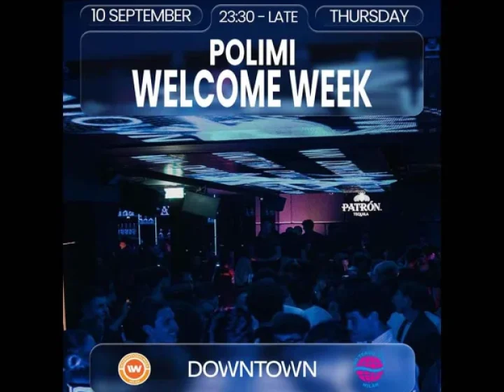 POLIMI WELCOME WEEK Downtown