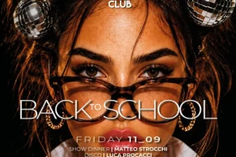 TOP SHOW DINNER CLUB - BACK TO SCHOOL | Frontemare