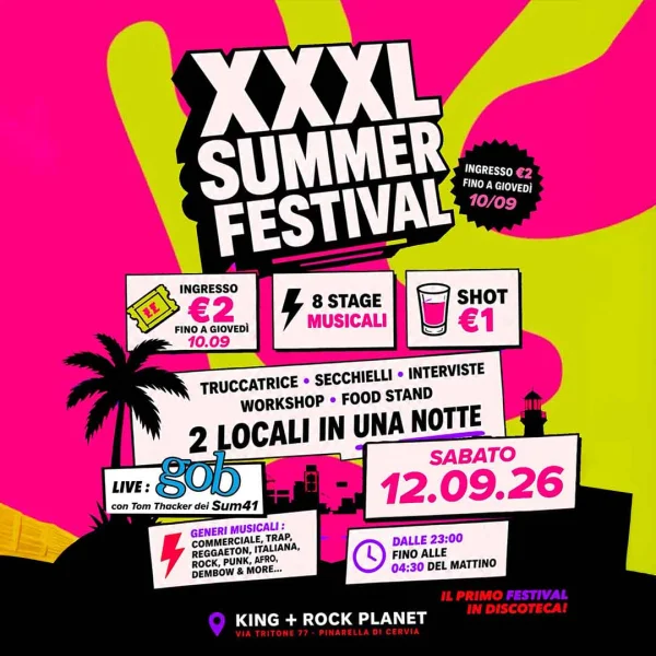 XXXL SUMMER FESTIVAL | KING