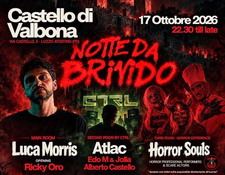 Notte da Brivido - Castello di Valbona   Taverna Tre Leoni
