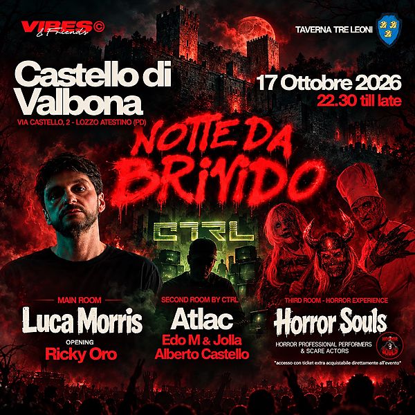 Notte da Brivido - Castello di Valbona | Taverna Tre Leoni