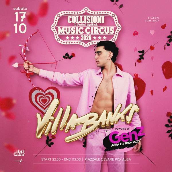 Villabanks live set - Gen Z | Collisioni Rock Circus
