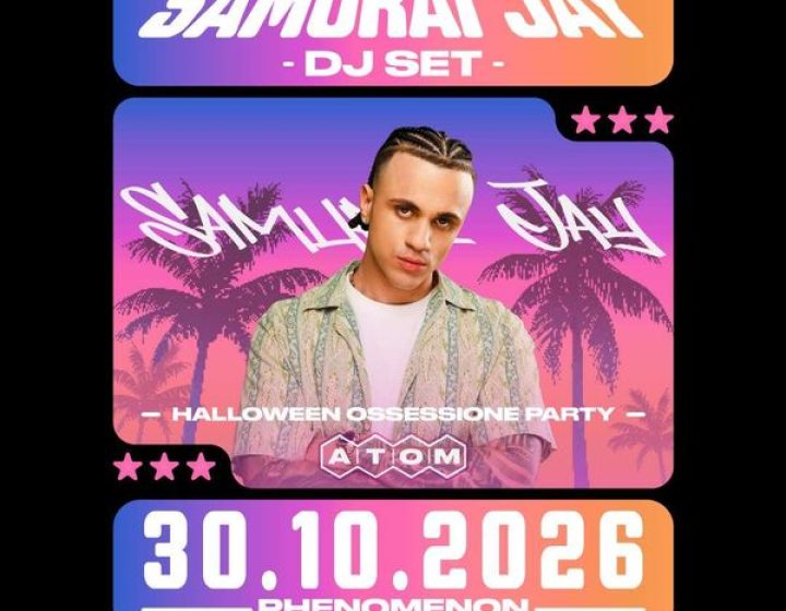 Samurai Jay Halloween Ossessione Party   Phenomenon