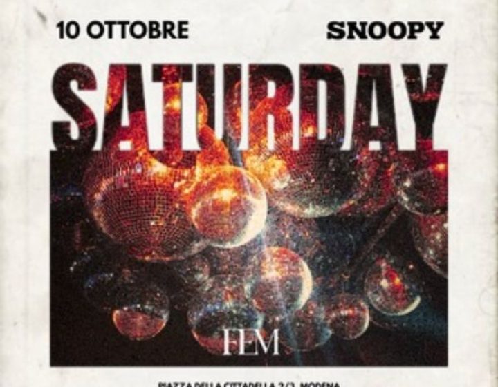 Saturday   Snoopy Club
