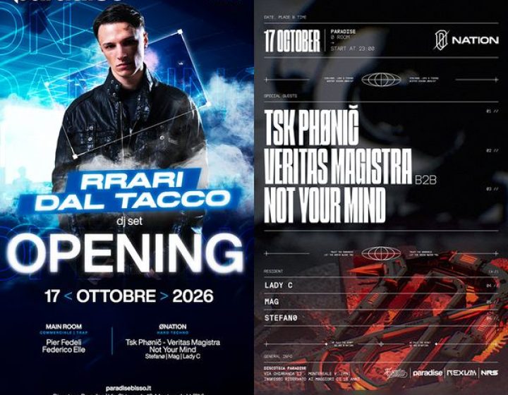 Opening - Rrari Dal Tacco + ØNATION   Paradise