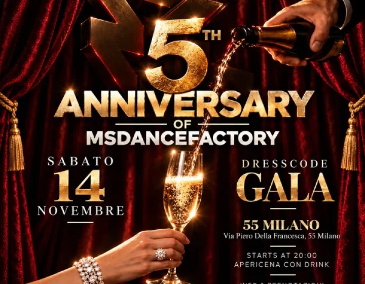 5° Anniversario MSDANCEFACTORY   55 Milano