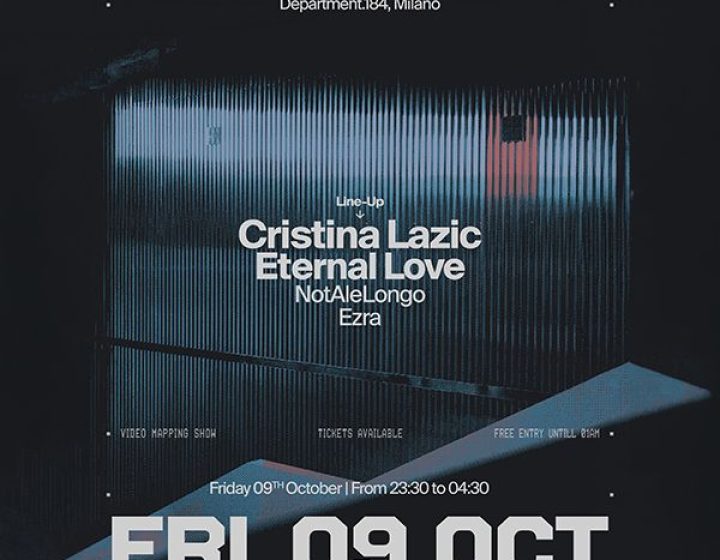 Clubbers Factory - 9th October   DEPARTMENT 184