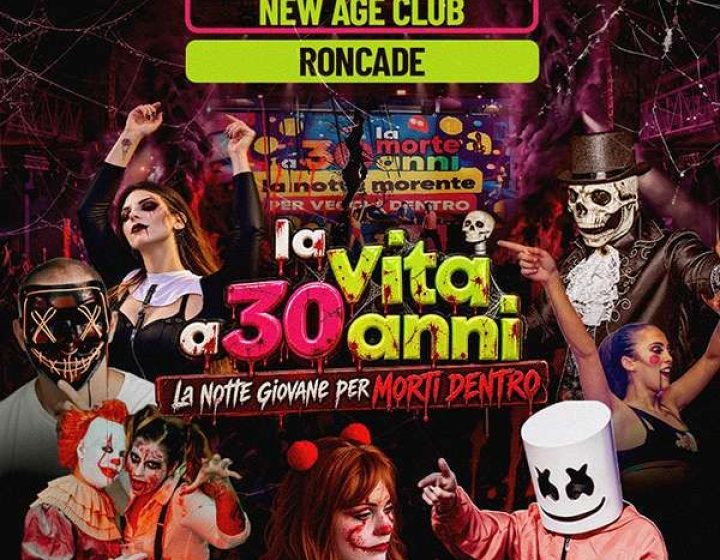 La Vita a 30 Anni – Halloween Edition   NEW AGE CLUB
