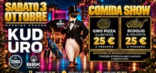 Opening KUDURO NIGHT | Winter Season | COMIDA Y FIESTA | BBK Pleasure Beach
