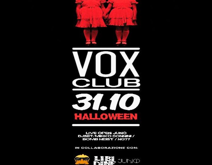 Halloween Masquerade Party   VOX CLUB