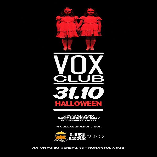 Halloween Masquerade Party | VOX CLUB