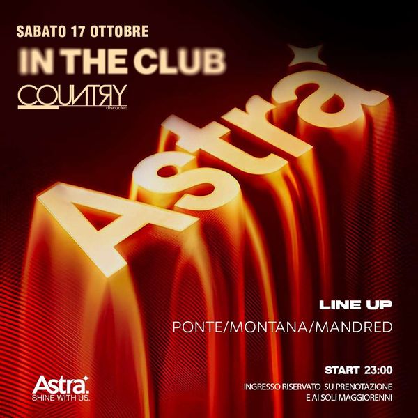 Astra In The Club | Country DiscoClub