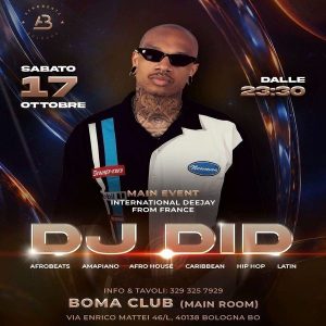 Afrobeats Bologna x Dj Did | BoMa QRoom