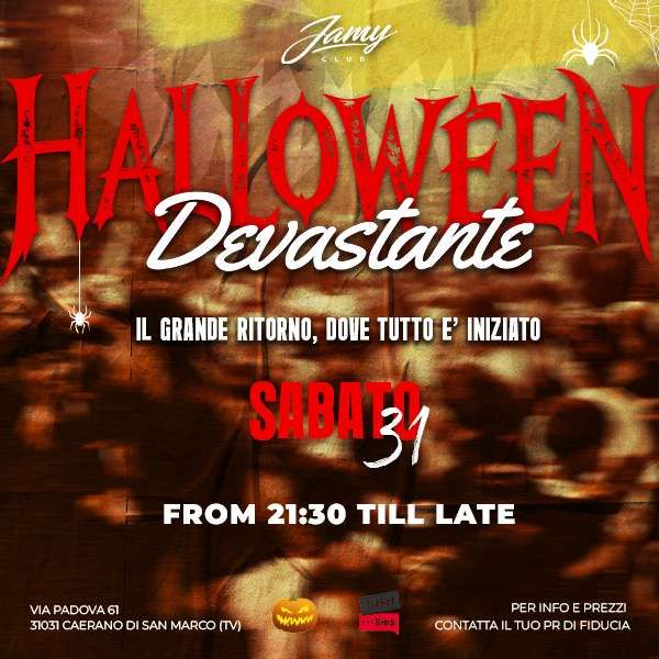 Halloween devastante | Jamy Club