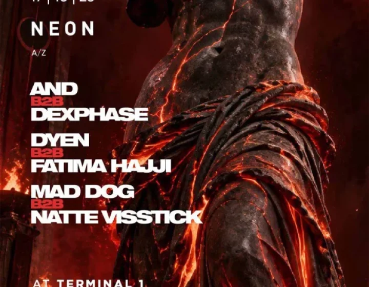 AND b2b DEXPHASE - DYEN b2b FATIMA HAJJI and more.   Terminal 1 c/o Cinecittà World