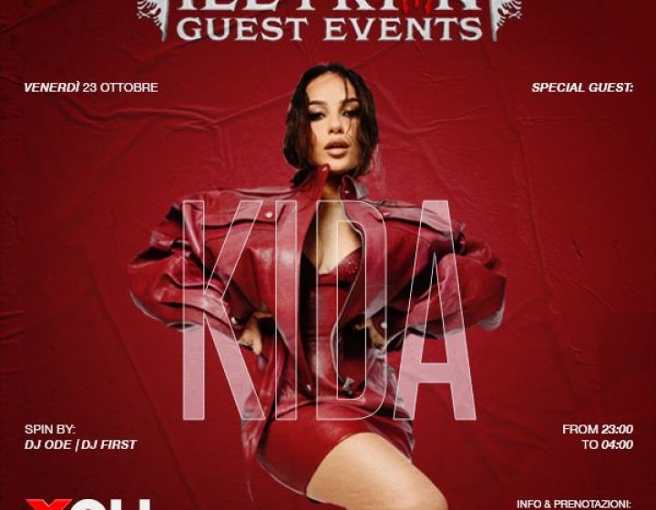 ILLYRIAN Guest Events w/ KIDA   YOU Club Vicenza