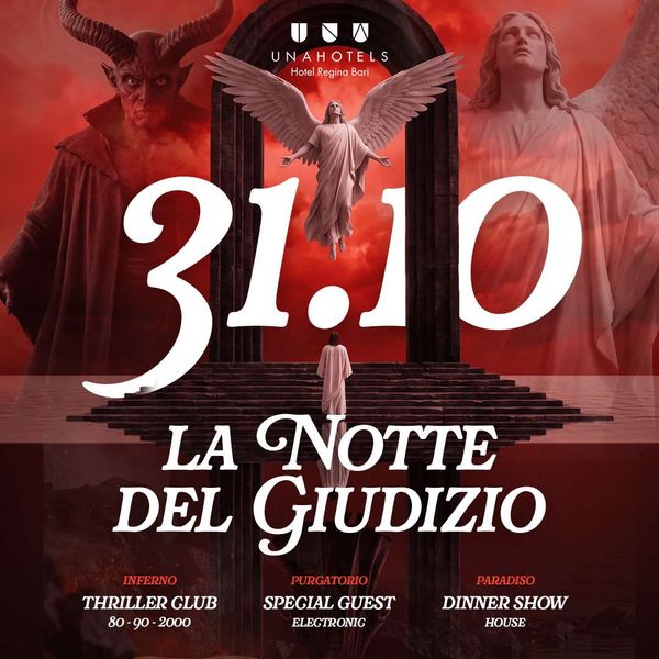 La notte del giudizio - Halloween Night | Una Hotels Regina Bari