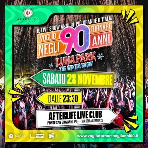 Voglio Tornare Negli Anni 90 | Afterlife live club - sala concerto
