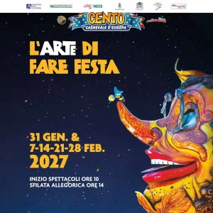 CENTO CARNEVALE D'EUROPA 2027 - L'ARTE DI FARE FESTA | Piazza del Guercino