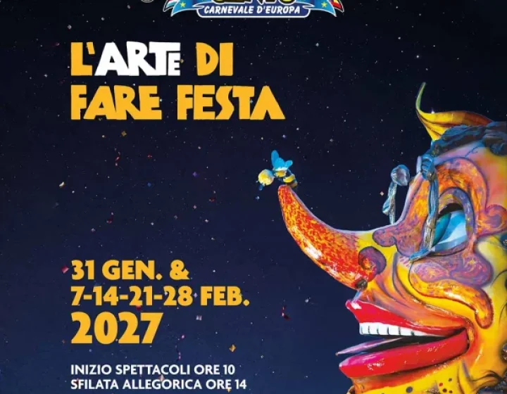CENTO CARNEVALE D'EUROPA 2027 - L'ARTE DI FARE FESTA   Piazza del Guercino