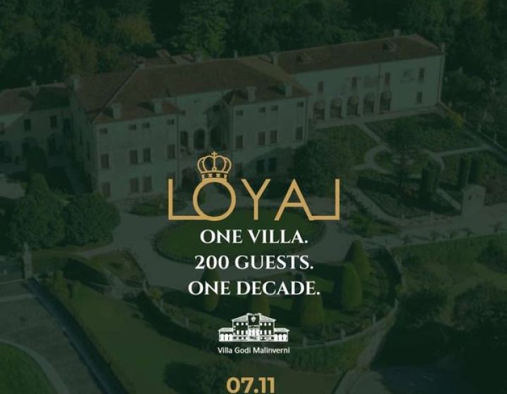 LOYAL — 2010s HIP-HOP PRIVATE SESSION   Villa Godi Malinverni