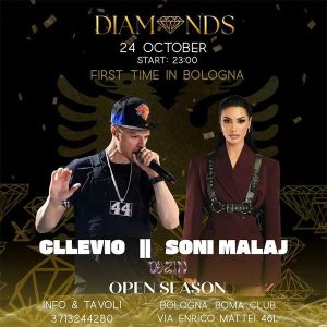 Diamonds con Cllevio e Soni Malaj | BoMa