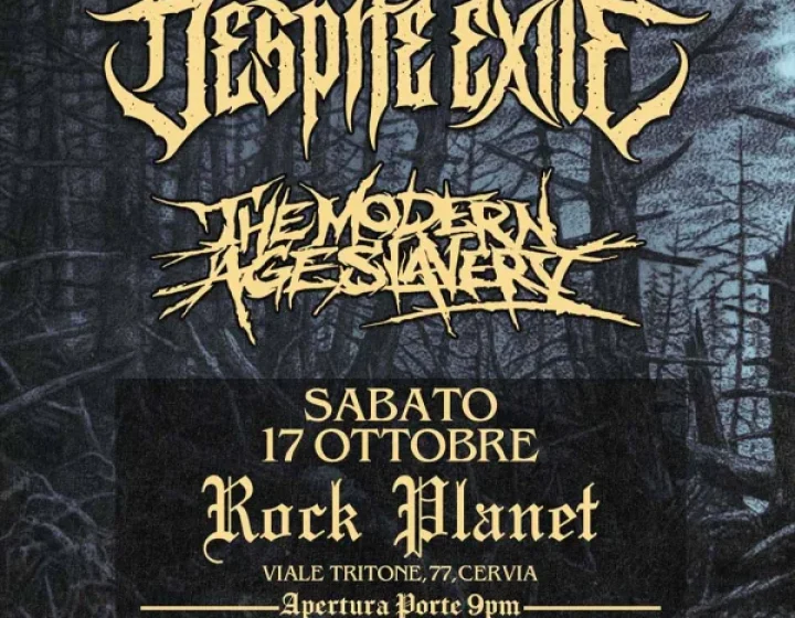 DESPITE EXILE + MODERN AGE OF SLAVERY in concerto   Rock Planet