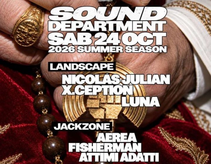 Sound Department w/Nicolas Julian and Aerea   SOUND DEPARTMENT