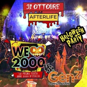 Welove2000 + Gen Z - Halloween Party | AFTERLIFE LIVE CLUB - sala dj