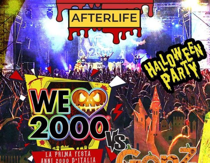 Welove2000 + Gen Z - Halloween Party   AFTERLIFE LIVE CLUB - sala dj