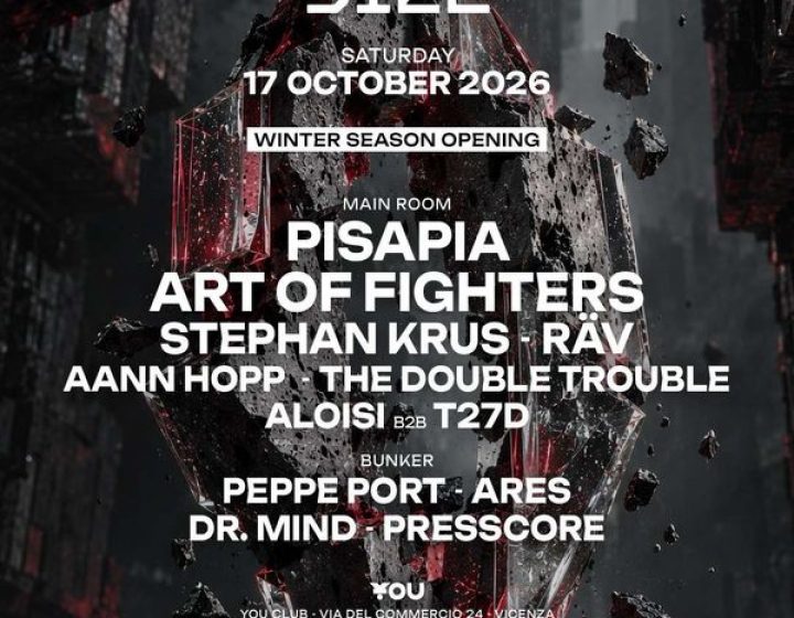 Size w/ Pisapia, Art Of Fighters & more   YOU Club Vicenza