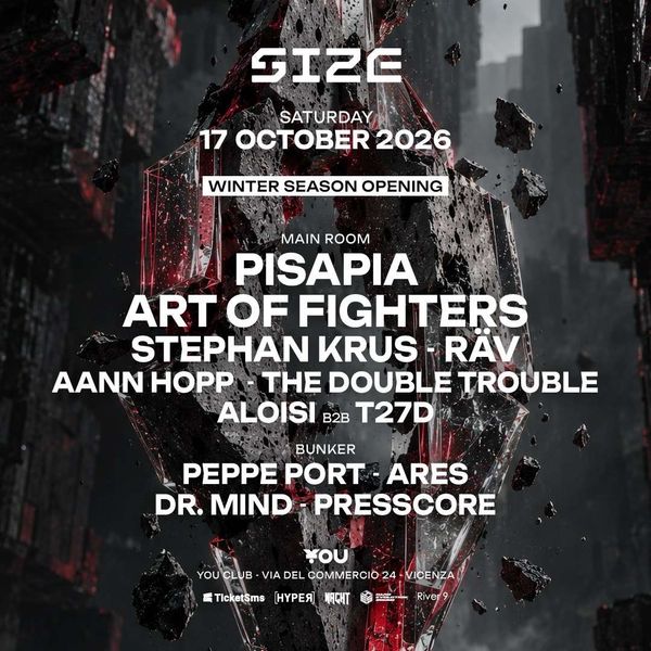 Size w/ Pisapia, Art Of Fighters & more | YOU Club Vicenza