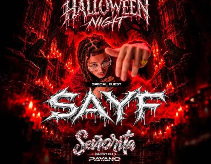 Halloween Night special Guest SAYF + Señorita   Miu Disco