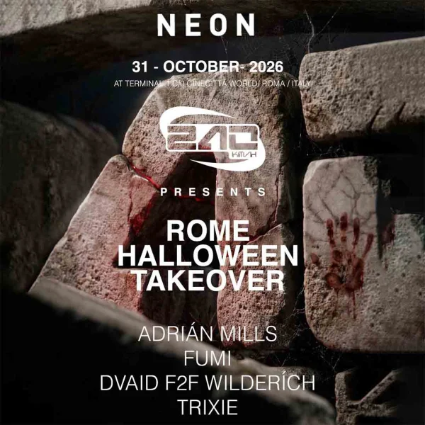 NEON PRESENT 240 in ROME | Terminal 1 c/o Cinecittà World