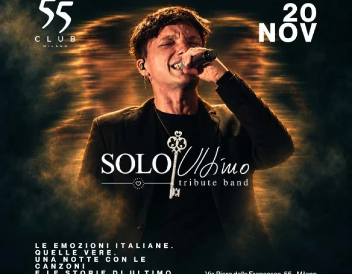 SOLO ULTIMO TRIBUTE BAND   55 Milano