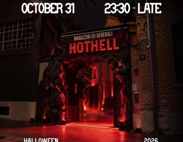 WELCOME TO HELL Halloween 2026   Magazzini Generali